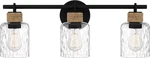 Quoizel - BTC8624MBK Baltic 3 Bath Vanity Light. Fixed Price $220.99.