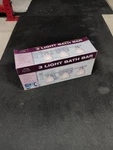 3 Light Bath Bar Model: AL-IB1012 Pewter Finish New Box. Fixed Price $51.99.