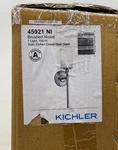 Kichler Joelson 5 In. 1-LIGHT Brushed Nickel Wall Sconce Satin Etched Opal Shade. Fixed Price $39.99.