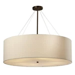 Justice Design Fusion Centric Light Bath, Black/opal FSN-4162-OPAL-MBLK. Fixed Price $469.99.