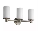 Gatco 1687 Latitude Ii 3 Light 20"W Bathroom Vanity Satin Nickel Ship Fast. Fixed Price $119.99.
