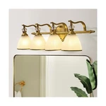 Andy Star 4-LIGHT Vanity Lights For Bathroom Over Mirror, Elegant Gold Wall S.... Fixed Price $206.23.