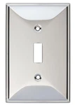 (12 Pack) Franklin Brass - Beverly Single Switch Wall Plate Polished Chrome. Fixed Price $97.52.