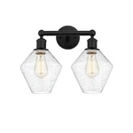 Innovations Cindyrella 2LT 17" Bath Vanity Light, Black/seedy 616-2W-BK-G654-8. Fixed Price $396.00.