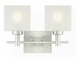 Westinghouse 6303900 Alexander 16"W 2 Light Bathroom Vanity - Nickel. Fixed Price $43.77.