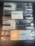 Ikea Grundtal Portable Metal Cabinet Shelf Light Lamp 801.447.59 Lot Of 2. Fixed Price $120.00.