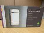 Allen + Roth Brighton 11.81-IN 1-LIGHT Brushed Nickel Led Modern Vanity. Fixed Price $55.99.
