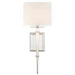 Crystorama Clifton Light Sconce, Polished Nickel CLI-231-PN. Fixed Price $318.40.