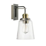 Capital Lighting Sconce, Graphite With Aged Brass 3711GA-135. Fixed Price $92.80.