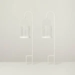 2CT Outdoor Stake Led Candle Lantern Powder Coated Finish - Hearth &. Fixed Price $35.99.