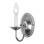 Livex Lighting 4151-91 Home Basics Wall Sconce Brushed Nickel. Fixed Price $75.96.