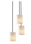Justice Design Fusion Mini 3-LIGHT Pendant FSN-8818-10-OPAL-NCKL, & Nickel. Fixed Price $249.00.