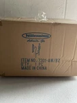 Millennium Lighting Antique White/bronze With Clear Candelabra Sconce 7301-AW/BZ. Fixed Price $23.97.