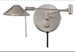 Lite Source Swivel Out Wall Lamp Polished Steel. Fixed Price $79.99.