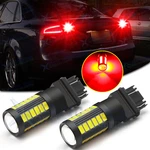 2X For Brake Tail Stop Light Bulbs High Power Ultra Red 100W 3156 3157 Led. Fixed Price $14.99.