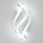 Delipop Wall Sconces, Spiral Modern Led WHITE(6500K),. Fixed Price $55.70.