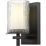 Z-lite 1949-1S-MB Grayson Light 4.75 Inch Matte Black Wall Sconce. Fixed Price $78.20.