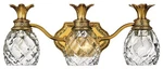 Hinkley Lighting H5313 Plantation 21"W Bathroom Vanity - Brass. Fixed Price $479.00.