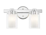 Livex Lighting 1542 120 Watt 14.5"W Bathroom Fixture - Chrome. Fixed Price $199.96.