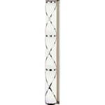Robert Abbey Chase Triple Wall 6 Light 37" Tall Sconce - Nickel. Fixed Price $1078.40.