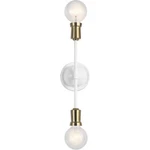 Kichler Armstrong 2 Light Wall Sconce, White - 43195WH. Fixed Price $134.99.