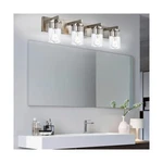 Bonlicht 4-LIGHT Bathroom Fixtures Brushed Nickel Wall Sconce Lighting .... Fixed Price $167.38.