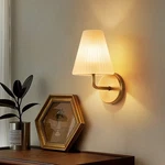 Fabric Metal Led Wall Sconce Up Down Light Modern Decor For Indoor Outdoor Home. Fixed Price $76.88.