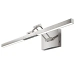 Merra In. Brushed Nickel Bathroom 3 Cct Modern Led Vanity Light BVL-24YL. Fixed Price $45.95.