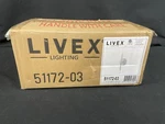 Livex Lighting 51172-03 Copenhagen Ada Wall Sconce-free Shipping. Fixed Price $44.00.