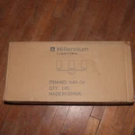 Millennium Lighting 3-LIGHT Bathroom Vanity Chrome 22" W 3683. Fixed Price $60.76.