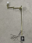 Robert Abbey Sofia One Light Wall Brass Swinger Sconce Fixture. Fixed Price $135.00.