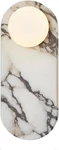 Elegant Natural Marble Wall Sconces - Modern Alabaster Light Fixtures. Fixed Price $163.99.