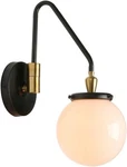Pathson Swing Arm Wall Light, Modern Adjustable Bedside Lamp Black. Fixed Price $67.38.