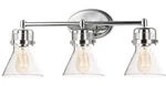 Maxim Lighting Seafarer 3-LIGHT Bath Vanity Polished Chrome Steel Fin.... Fixed Price $316.21.
