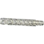 Elegant Lighting Valetta 30.3" Royal Cut Crystal Led Vanity Chrome. Fixed Price $466.00.
