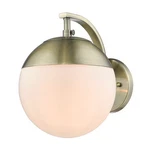 Golden Dixon 10" Wall Sconce In Aged Brass. Fixed Price $93.00.