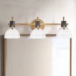 Hinkley Argo 24 1/2" Wide Heritage Brass 3-LIGHT Bath. Fixed Price $359.00.