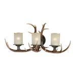 Vaxcel Yoho 3L Wall Light, Black Walnut - W0046. Fixed Price $499.99.