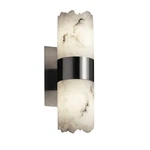 Justice Design Wall Sconce FAL-8762-12-NCKL. Fixed Price $254.40.