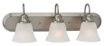 Sea Gull Windgate 24" 3 Light GU24 Vanity, Brushed Nickel, 44941BLE-962. Fixed Price $71.97.