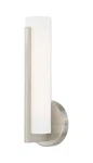 Livex Lighting 10351 Visby 12" Tall Integrated Led - Nickel. Fixed Price $154.96.