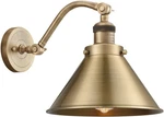 Briarcliff 1-LIGHT Brushed Brass Sconce Franklin Restoration Collection. Fixed Price $389.99.