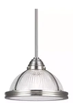 Sea Gull Lighting 65060-962 Pratt Street Prismatic 1-LIGHT Pendant Brushed. Fixed Price $159.95.