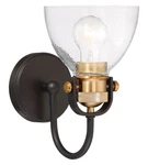 Minka Lavery 3361 Monico 11" Tall Bathroom Sconce - Multicolor. Fixed Price $144.00.