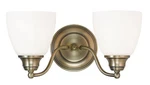 Livex Lighting 13672-01 Somerville Bathroom Vanity Antique Brass. Fixed Price $129.96.