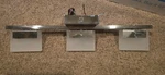 Letsun Bathroom 3 Light Vanity Fixture-chrome. Fixed Price $24.99.