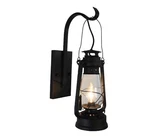 Black Electric Oil Lantern Wall Sconce Large By Muskoka Lifestyle Products, Usa. Fixed Price $89.99.