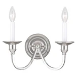 Livex Lighting Cranford Wall Sconce Polished Nickel 5142-35. Fixed Price $171.96.