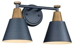 Femila 2-LIGHT Bathroom Fixtures, Modern Vanity With Hammer. Fixed Price $44.99.