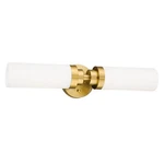 Emak Modern 22 Inch Bathroom Light Fixtures Over Mirror, Brushed Gold Vanity. Fixed Price $42.00.